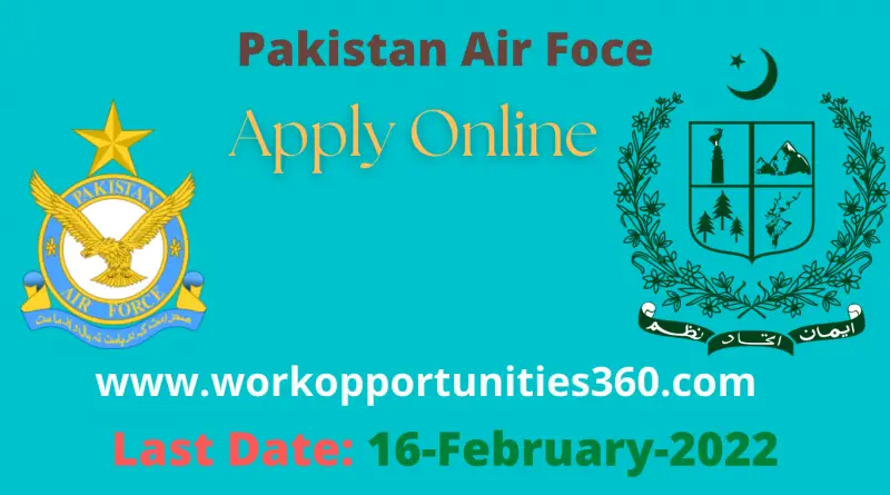 Join PAF As Commissioned Officer Latest Jobs 2022 Apply Online