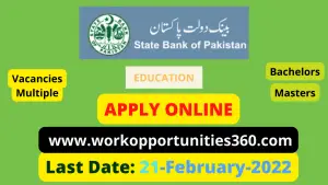 State Bank of Pakistan Latest Jobs 2022 | Apply Online