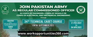 Join Pak Army As Regular Commissioned Officer Latest Jobs 2022 Apply Online