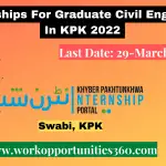 Internships For Graduate Civil Engineers In KPK 2022