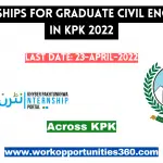 Internships for Graduate Civil Engineers In KPK 2022