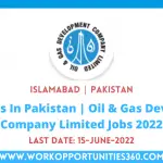 OGDCL Jobs In Pakistan | Oil & Gas Development Company Limited Jobs 2022